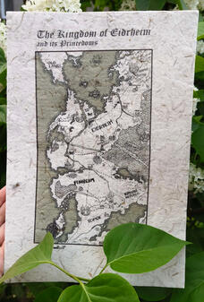 Fantasy Map from Original Story