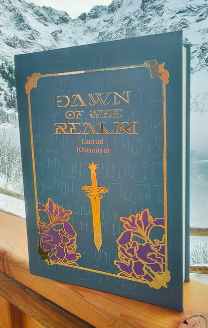 Dawn of the Realm book A gay knight becomes a king, and not by his choice. A heroic, psychological journey across the mythical world where humanoid demigods can toy with one's fate way too easily.